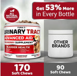 Dog bladder support supplement – cranberry extract and probiotics